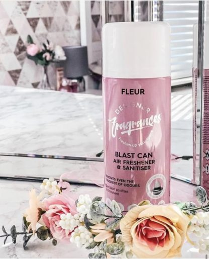 Designer Fragrances Fleur Blast Can Air Freshener 400ml | Long-Lasting Luxury Perfume Odor Eliminator for Cars, Sneakers, Home, Pets & Office - Image 3