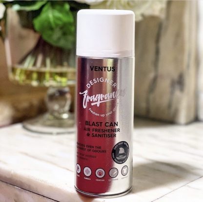 Designer Fragrances Ventus Blast Can Air Freshener 400ml | Long-Lasting Luxury Perfume Odor Eliminator for Cars, Sneakers, Home, Pets & Office - Image 5