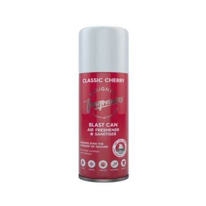 Designer Fragrances Classic Cherry Blast Can Air Freshener 400ml | Long-Lasting Luxury Perfume Odor Eliminator for Cars, Sneakers, Home, Pets & Office - Image 2