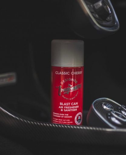 Designer Fragrances Classic Cherry Blast Can Air Freshener 400ml | Long-Lasting Luxury Perfume Odor Eliminator for Cars, Sneakers, Home, Pets & Office - Image 4