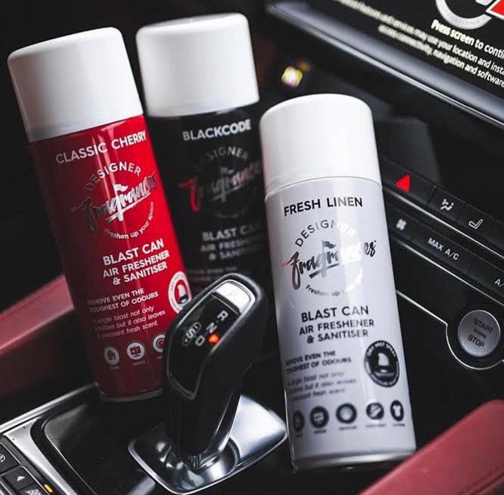 Classic Cherry Designer Fragrance Blast Air Freshener & Sanitising