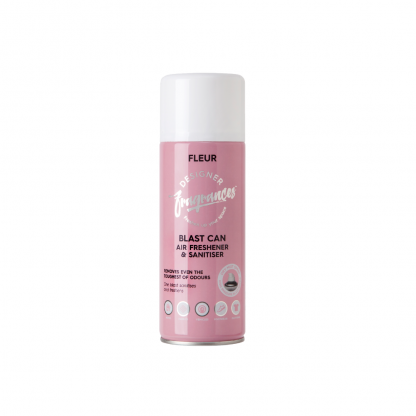 Designer Fragrances Fleur Blast Can Air Freshener 400ml | Long-Lasting Luxury Perfume Odor Eliminator for Cars, Sneakers, Home, Pets & Office - Image 2
