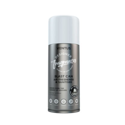 Designer Fragrances Ventus Blast Can Air Freshener 400ml | Long-Lasting Luxury Perfume Odor Eliminator for Cars, Sneakers, Home, Pets & Office - Image 2