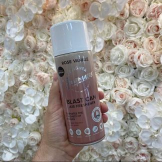 Designer Fragrances Rose Vanilla Blast Can Air Freshener 400ml | Long-Lasting Luxury Perfume Odor Eliminator for Cars, Sneakers, Home, Pets & Office