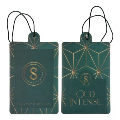Scentury Oud Intense Car Air Freshener – Premium Long-Lasting Oud Scent for Cars